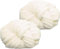 YushengTai Dicke Wolle, 2 Stück 500g Milchig weiß Chunky Wolle, Dicke Wolle zum Häkeln Kann zum Stricken von Kissen, Decken, Schals und Mützen Sowie Haustierbetten Verwendet Werden