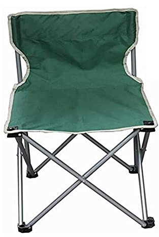 CULPRT Camp Stuhl Outdoor High Back Lounge Chairs Leichter Tragbarer Campingstuhl, Camping -Klappstuhl/Grün