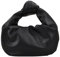 CRGANGZY Damen Handtaschen Geknotete Tote Bag Halbmond Henkeltaschen Damen einfarbig PU Leder plissierte Clutch gerüschte Schultertasche Moon Bag Geknotete Taschen Hobo Bag