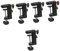ibasenice 5pcs Desk Clamp for Microphone Suspension Boom Arm Ergonomic Table Mount Easy Positioning Screws Construction for Recording Stations and Workstations