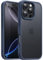 JETech Matte Case for iPhone 16 Pro Max 6.9-Inch, Shockproof Military Grade Drop Protection, Frosted Translucent Back Phone Cover, Anti-Fingerprint (Storm Blue)