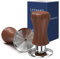 KYONANO Tamper 53,3mm, Kaffee Espresso Tamper, stilvoller Decent Force Tamper, auf 30 lbs Anpressdruck kalibiriert, 304 Edelstahl, Espresso siebträger Maschine zubehör