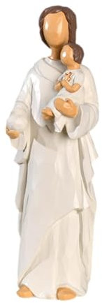 Folpus Figur mit Western-Charakter, dekorative Statue, Einweihungsgeschenk, Handwerkskunst, Ornament, Beileidsgeschenk für Nachttisch, Frauen, 8 cm X 6.5 cm X 24.5