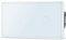 TAWOIA Interruttore Touch 1 scomparto a 1 via, da incasso con piastra in vetro curvo 2,5D, 86 x 157 mm, bianco