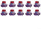 TTC - Interruptores magnéticos King 10 piezas lineales magnéticos de lengüeta larga interruptores de teclado para teclados mecánicos de juegos DIY