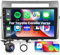 Hodozzy Android Autoradio für Toyota Corolla Verso 2004-2009 Wireless Carplay Android Auto Mirror Link, Android Radio 2 Din 9 Zoll Touchscreen Bluetooth HiFi Navi WiFi FM RDS Radio Rückfahrkamera