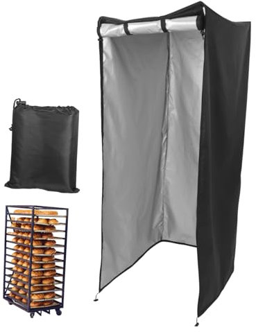 BUGUUYO Funda para Rejilla De Panecillos Protector De Rejilla para Hornear Tela Oxford Negra Accesorio De Panadería para Soporte De Horneado para Cocina