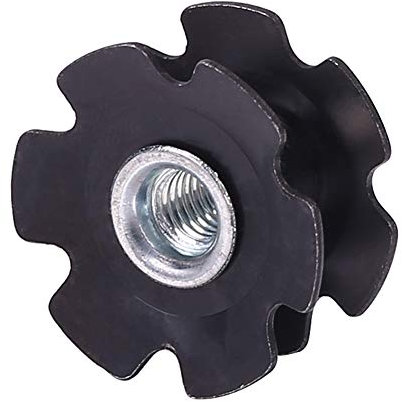 Boulons de fixation pour fourche avant VTT 28,6 mm Écrous étoilés