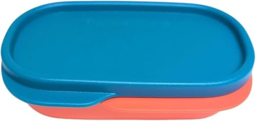 Tupperware to Go Lunchbox Clevere Pause 120ml Brotdose Mini Twin Eco+ Schule orange türkis 120 ml