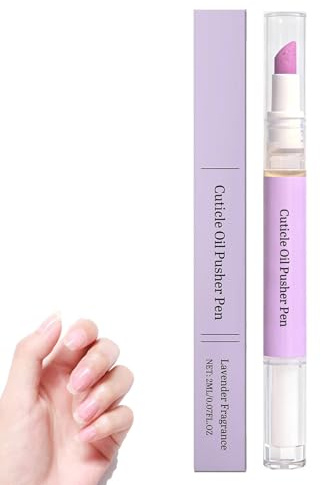 SassyTip 2 in 1 Nagelhautölstift,Nagelhautentferner Flüssig,SassyTip Cuticle Pusher Pen,Nail Care,Nagelhautschieber Ölstift mit Keramikspitze,Pflege zur Reparatur Trockener Beschädigter Nägel (1PC)