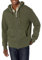 Amazon Essentials Felpa con Cappuccio e Cerniera Integrale in Pile (Disponibile nelle Taglie Big & Tall) Uomo, Verde Oliva Puntinato, S