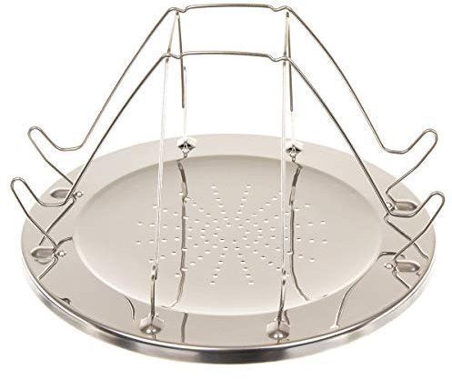 MFH 33644 Klappbarer Campingtoaster mit Zange für 4 Scheiben (22 x 2 cm/Silber)