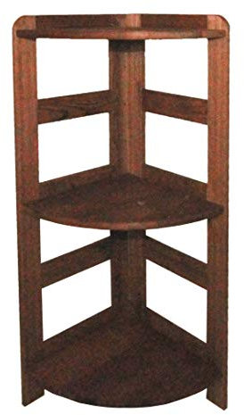 Lenmar HOLZREGAL Kiefer Massiv Regal Bücherregal Büroregal Modulregal BRAUN Gebeizt R-* 8 Varianten (R-03 BRAUN HxBxT 89x33x33 cm)