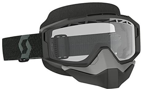 Scott Primal Snow Cross Schwarze Brille (Black,One Size)