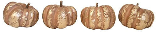 HEITMANN DECO Kürbis Set 4er orange, ca. 15 x 15 cm, 1090575