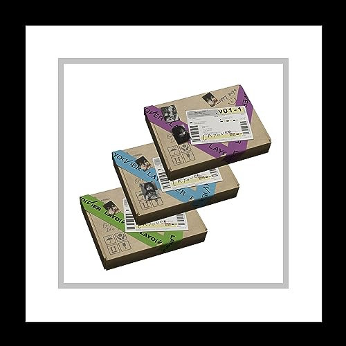 BTS V Layover 1st Solo Album Standard Version.1 OutBox+CD+124p PhotoBook A+20p PhotoBook B+12p Lyric Book+2p Postcard+5p PhotoCard+100p Checkliste+2p Letter+Tracking Sealed