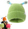 Winter Parent-Child Cute Glowing Little Monster Knit Hat, Eltern-Kind leuchtende Monster Strickmütze, LED Beleuchtete Mütze, Lustige Beanie Mütze mit Licht Geschenk für Kinder und Erwachsene (H)