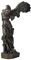 Winged Nike Victory of Samothrace Cast Marble Greek Statue Bronze Effect