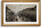 VIYYIEA Goldgerahmte Leinwand für Wohnzimmer, klassisches Stadtbild, Wanddekorationen, Vintage-Leinwanddrucke, Pariser Straße, Badezimmer, Wandbilder, Bauernhaus, Büro, Heimdekoration