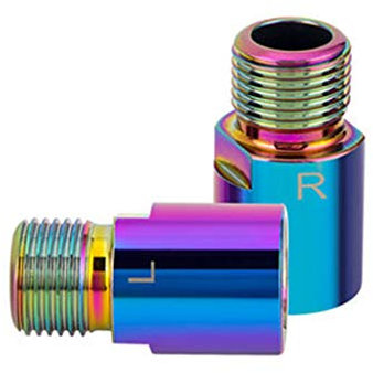 Diogeynu 1 Paar Chrom-Molybdän-Stahl-Fahrradpedal-Verlängerungen, Schaftschrauben