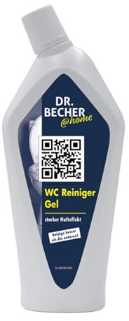 12x DR.BECHER @home WC Reiniger Gel | Flasche (750 ml)