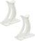 Hot Flow Par de patas de radiador de columna blanca de tráfico, 100 mm de alto, compatibles con radiadores de columna y radiadores de hierro fundido. Producto ideal para soportar el peso de los