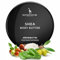 Mother Nature Cosmetics Shea Body Butter – Bio-Körpercreme mit Sheabutter & Aloe Vera – Für sehr trockene Haut – Ohne Wasser – Straffende, feuchtigkeitsspendende Pflege – 200 ml – Ideal für unterwegs