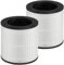 FY0611 Replacement Filter Compatible with Philips 600 Series AC0650/10 AC0651/10 Air Purifier, 3-in-1, H13 True HEPA & Activated Carbon Air Filter, Replace Part FY0611/30, 2 Pack
