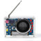 RANRAO Kit de bricolaje de radio FM para la pantalla, FM Radios DIY Kit de visualización batería recargable soldadura práctica montaje electrónica hacer kit