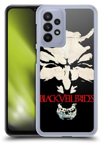 Head Case Designs Offizielle Black Veil Brides Teufel Art Kunst Der Band Harte Rueckseiten Handyhülle Hülle Huelle kompatibel mit Samsung Galaxy A23 / 5G (2022)