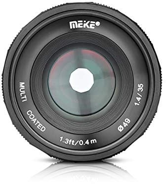 MEIKE MK-35mm F/1.4 Manual Focus Large Aperture Lens Compatible with Fujifilm Mirrorless Camera Such as X-T1 X-T2 X-T3