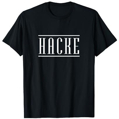 Hacke Dicht Shirt - HACKE in weiß T-Shirt