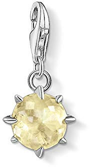Thomas Sabo Damen-Charm-Anhänger Geburtsstein November 925 Sterlingsilber