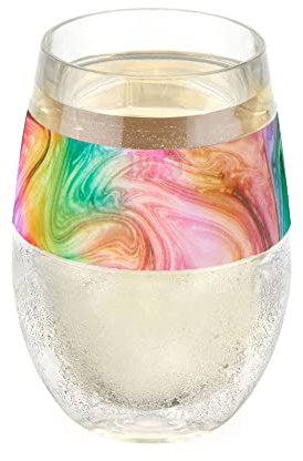 Host 10018 Wine Freeze in Unicorn Single Cup, Tritan, 251 milliliters, Multicolor