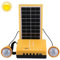 High-Tech Place Kit de Energía Solar LED Recargable, Multifunción Portátil con Bombillas, Tarjeta FM/TF de Apoyo, AC 220V, Enchufe EE.UU./UE