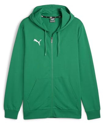 PUMA Herren Teamgoal Casuals Hooded Jacket Sweat, Sport Green-puma White, M EU