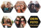 Individuelle Foto-Untersetzer, Personalisierte Bierdeckel mit eigenem Foto/Text, Gestalte Dein eigenes Schreibtisch-Untersetzer-Set, Geschenkidee zum Geburtstag oder Jahrestag (Sechseckig, 6er Set)