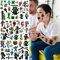 8pcs kindertattoos kids tattoo kindertattoos Minecraft mitgebsel Temporäre Tattoo Set gefälschte Tattoos Wasserdicht für Geschenktüten Kindergeburtstag Mitgebsel Mädchen Jungen