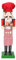 F Fityle Adorno de Cascanueces Figuras de Cascanueces Artesanía Accesorios para Fotos Juguetes para Niños Accesorios de Diseño de Escena D, Cocinero, Individual