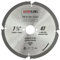 Saxton PCD Circular Saw Blade, 190mm x 4 Teeth x 30mm Bore 16, 20 & 25mm rings, Polycrystalline Diamond Tipped Fibre Cement Board, Hard Materials