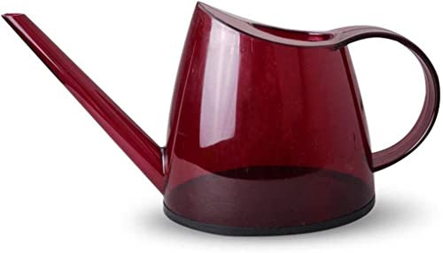 Regadera Botella Pulverizador Lata De Aspersión Pulverizador De Jardín Descubierto Pulverizador De Flores Regadera De Pico Largo Regadera De Jardín De Ducha De 1.2L Regadera para Flores (Color : Rot