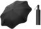 ThreeH Paraguas plegable Ligero Automático Abierto Cerrado Compacto Protección contra la lluvia y el sol con tira de seguridad reflectante,Negro