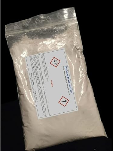 grau gelöschter Kalk-Tasche für Hühner- und Gartenarbeit