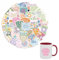 100 Stück Dänische Pastell Aufkleber,Sticker Aesthetic,Dänische Inspirierende Aufkleber,Bunte Niedliche Ästhetische Aufkleber,Viny Aufkleber wasserfeste Aesthetic Sticker Für Jugendliche Mädchen