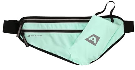 Alpine PRO Cooke Bauchtasche, Gürteltasche, Sportliche Hüfttasche, Outdoor Bag, Wandern Rucksack, Reißverschlusstasche, Verstellbarer Riemen, Leichtes Material, Ideal für Sport, Stadt und Natur