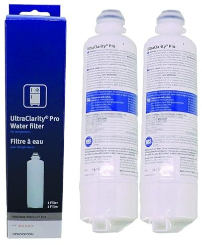 11032531 Water Filter Cartridge (White) Compatible For Bosch,Refrigerators BORPLFTR50,BORPLFTR55,RA450022,12033030(2PCS)