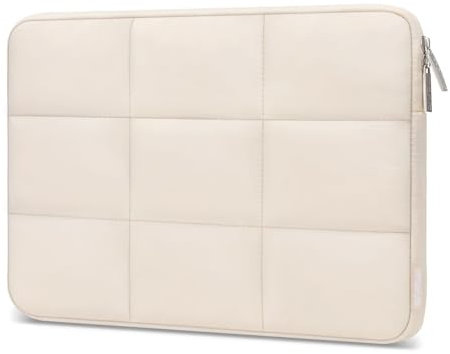 MOSISO Funda Tablet Compatible con 13 Pulgadas iPad Pro M4&iPad Air M2 2024, iPad Pro 12,9 Pulgadas M2 M1 6º 5º 2022-2018 con Magic Teclado&Smart Teclado Folio, Acolchada Rectangular Bolsa,Arena