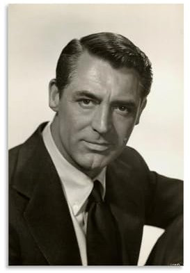 NeBaln Cary Grant Anzug-Poster, Wandkunst, Gemälde, Leinwanddrucke, Kunstwerke, Schlafzimmer, Wohnzimmer, Dekoration, 20 x 30 cm