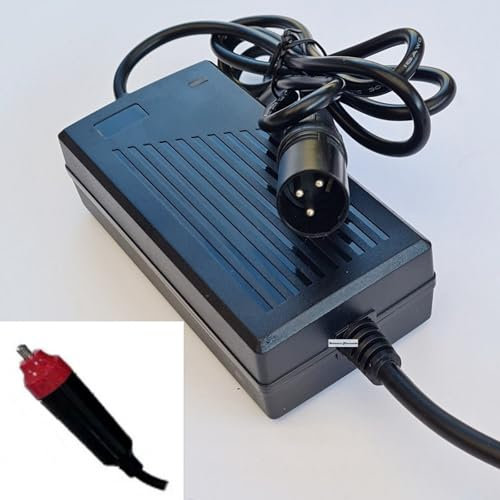 In Car 24v - 3a Lead Acid Or Gel Mobility Scooter Battery Charger