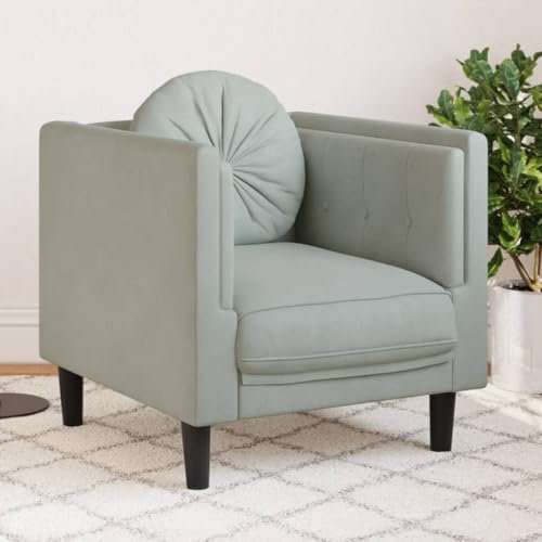 IKAYAA Sofa 1 Sitzer Einzelsofa Sessel Couch Wohnzimmer Couchsessel Loungesessel Sofagarnitur Couchgarnitur Polstersofa Wohnzimmersofa Polstercouch Loungesofa Schlafzimmer